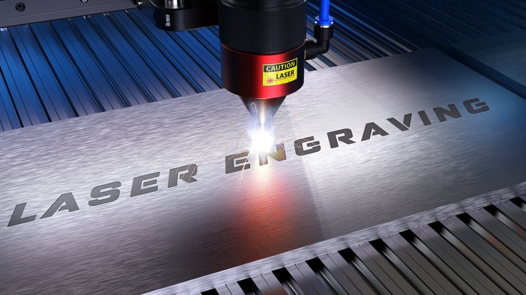 Custom logo engraving